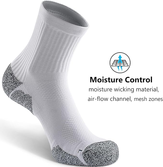 CWVLC Cushioned Compression Sport Quarter Socks - Image 5