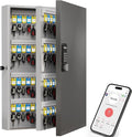 WeHere 192 Key Lock Box Wall Mount, APP Bluetooth/OTP/Wi-Fi/Fixed Code/Key by WeHereSmartBoxLock