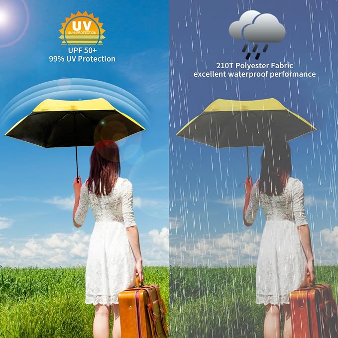 GAOYAING Compact Automatic Travel Umbrella - Image 4