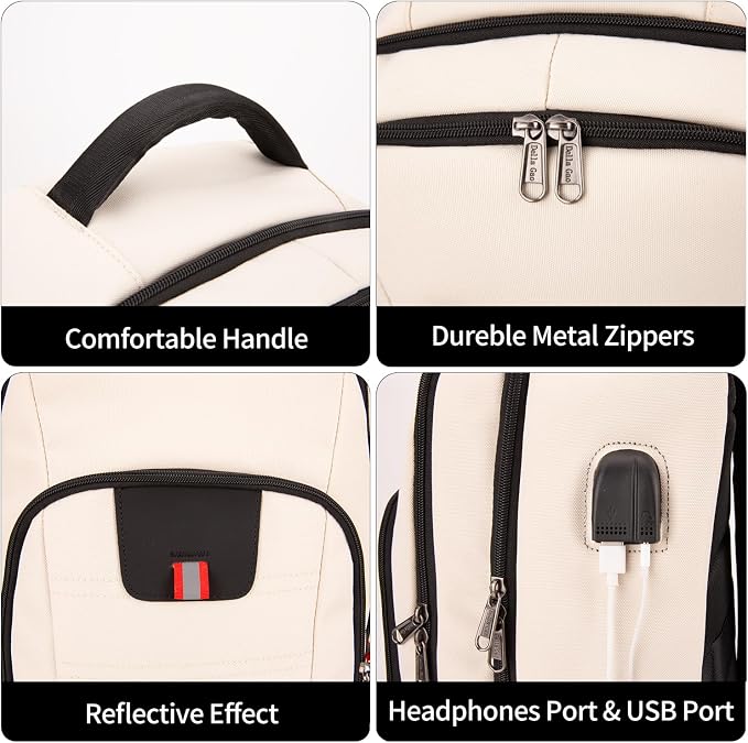 Laptop Backpack for Men, Large Anti-Theft Business Travel Backpack - Image 5