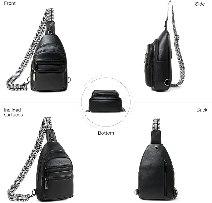 Sling Bag for Women Cross Body Bags Fanny Packs Shoulder Bag Sling Backpack - Image 6