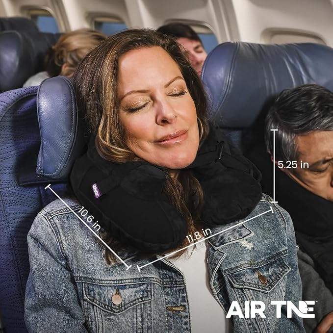 Cabeau Inflatable Travel Pillow – Air TNE – Adjustable, Lightweight, and - Image 6
