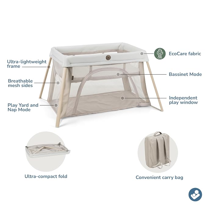 Maxi-Cosi Calao Travel Playard, Infant Bassinet, Toddler Playpen, Lightweight - Image 8