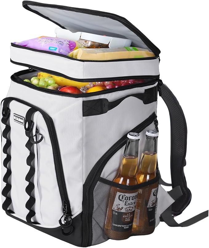 Beach Cooler Backpack for Men 36cans Insulated Backpack Cooler Lunch Bag for by iculbag