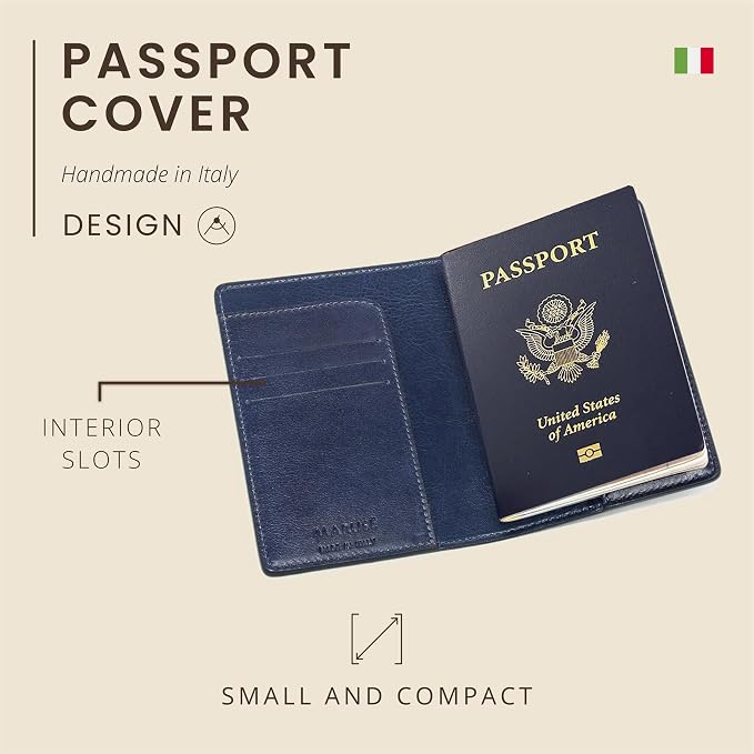 Maruse Italian Leather Passport Cover - Image 3