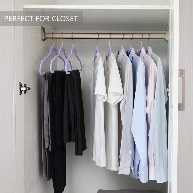 MIZGI Premium Velvet Hangers Heavy Duty - Image 7
