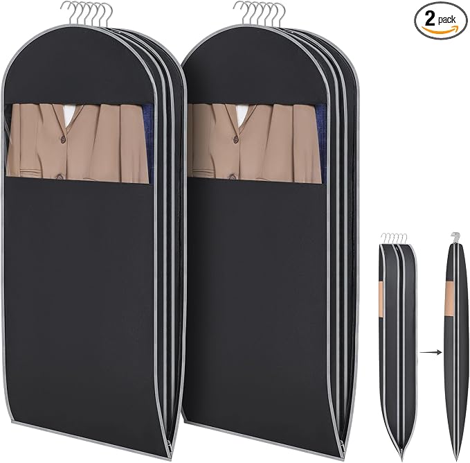 KEEGH Space Saving Hanging Garment Bag by KEEGH