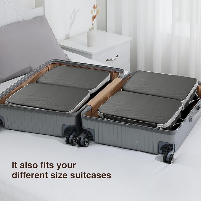 DIMJ Clothes Storage Bag 6 Pack, 19L Compression Storage Bags - Image 3