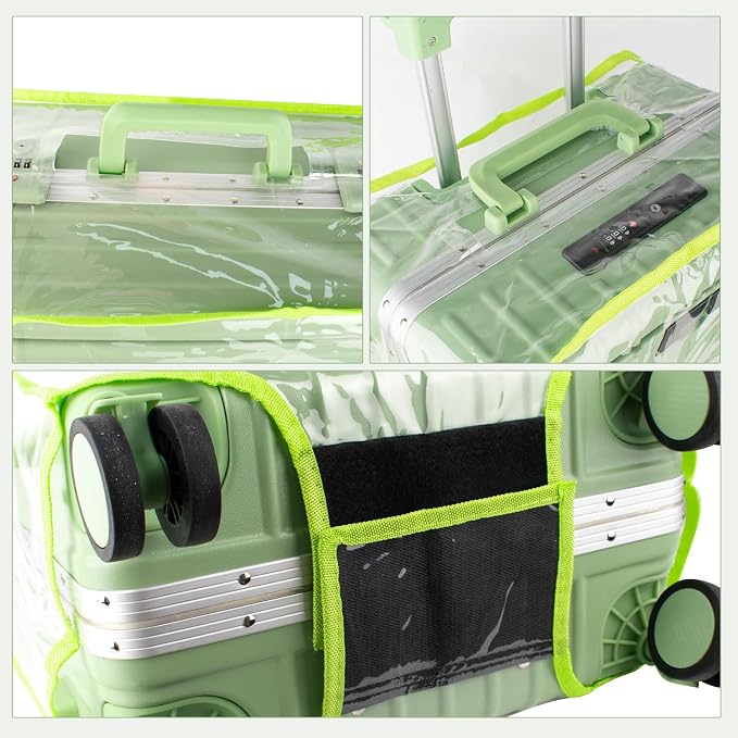 3 Pcs Thicken Clear Luggage Cover Protector - Image 4