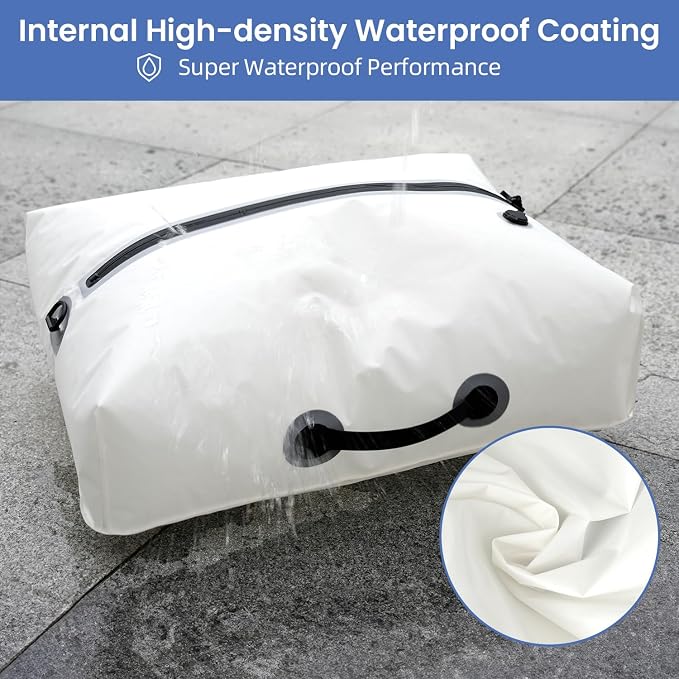 BAGAIL TPU Vacuum Bag for Travel, Reusable Compression Bag - Image 8