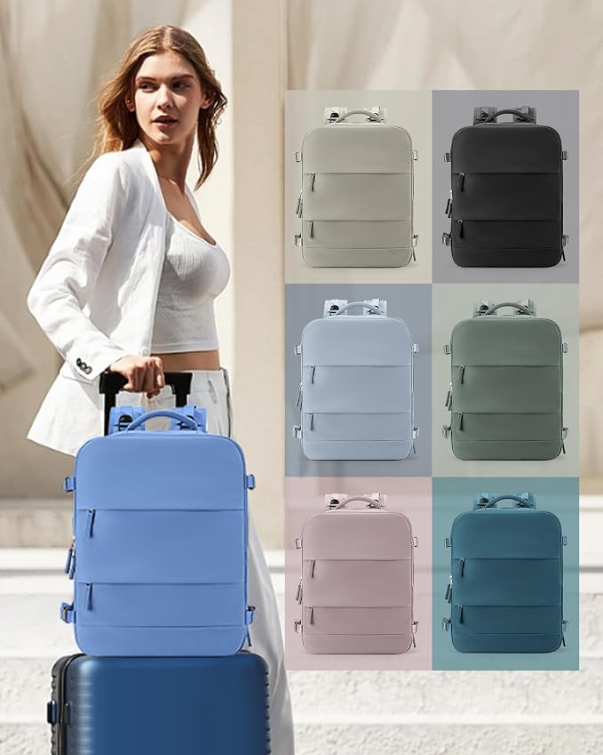 coowoz Large Travel Backpack Carry On - Image 2