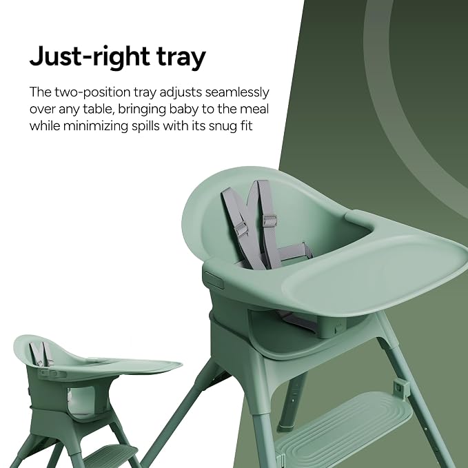 Mompush Olli 7-in-1 Convertible High Chair - Image 5
