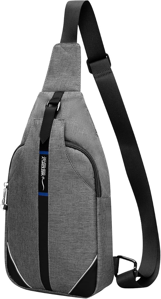 WATERFLY Small Crossbody Sling Backpack Anti Theft Backpack by Waterfly