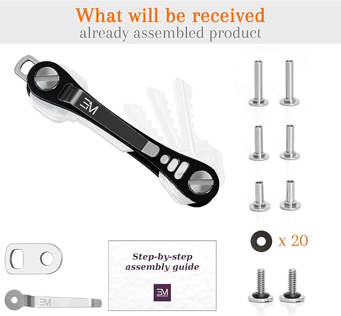 EM Premium Products Compact Key Holder - Image 5