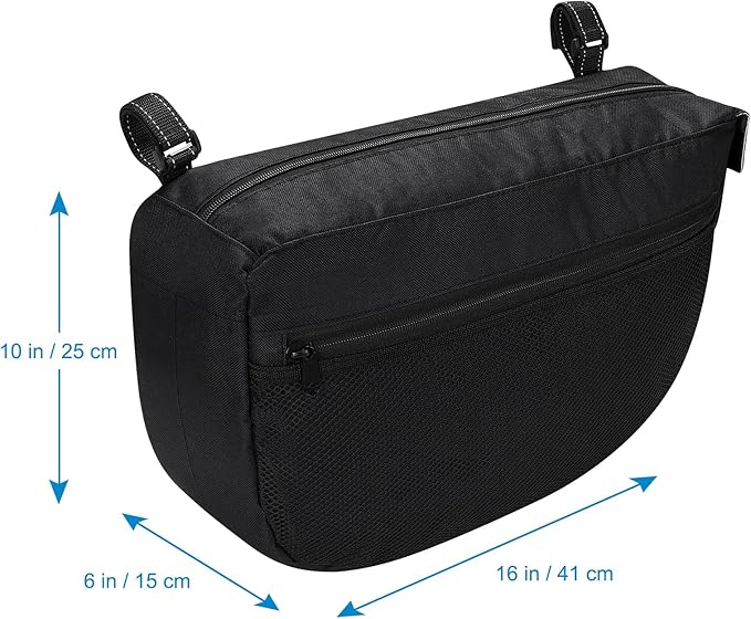 Accmor Insulated Side Sling Stroller Saddle Bag Organizer, Universal Stroller - Image 7