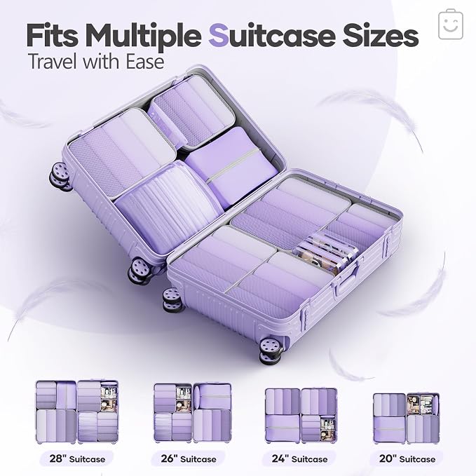 Veken 11 Set Compression Packing Cubes - Image 8