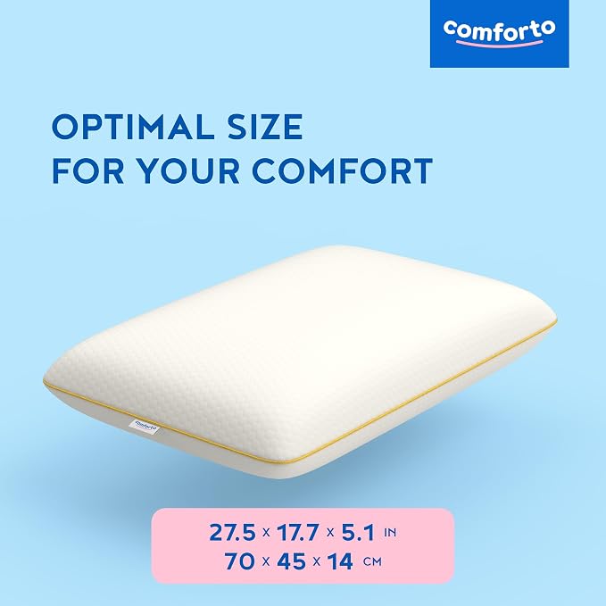 Ergonomic Memory Foam Pillow for Neck Pain Relief - Image 2