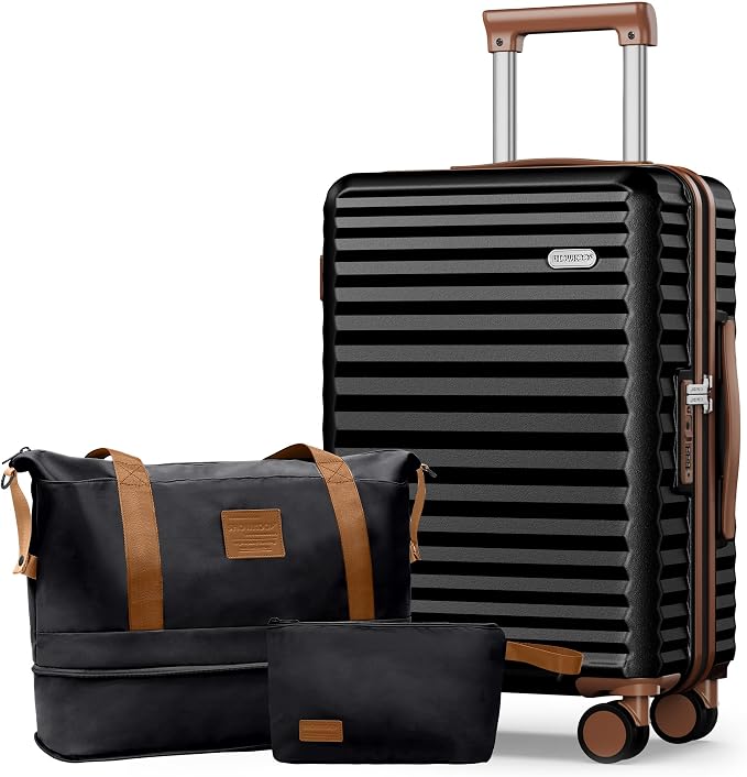 SHOWKOO Suitcase Hardside Expandable Luggage Set, Suitcase by SHOWKOO