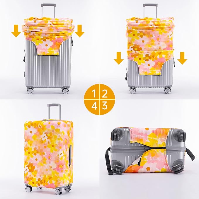 Travelkin Luggage Covers For Suitcase Tsa Approved, Suitcase Cover Protector - Image 7