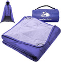 Outdoor Waterproof Blanket, Foldable Fleece Stadium Blanket by KawaGeboKamp