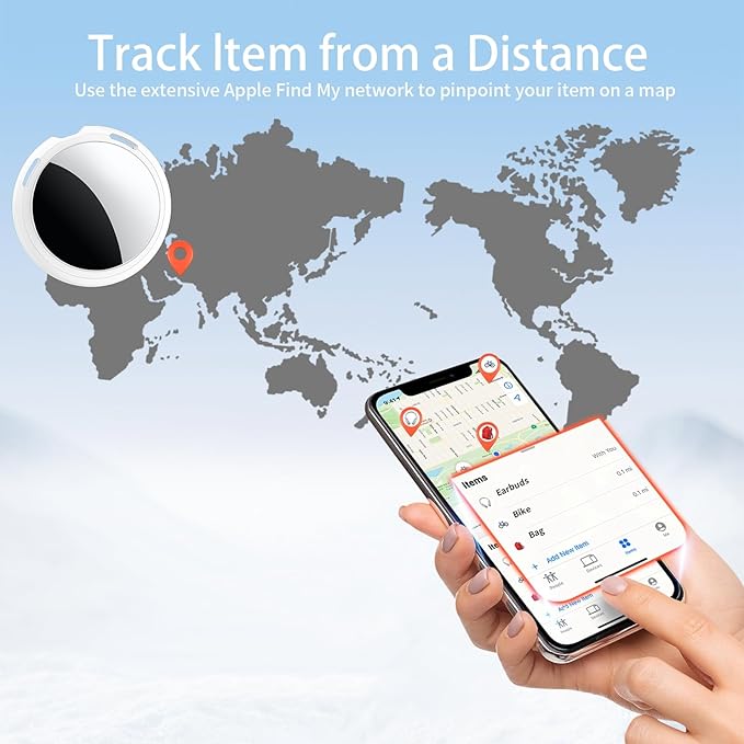 Tracker Tags-4 Pack Pair with Apple Find My Smart Bluetooth Tracking Tags Key - Image 5