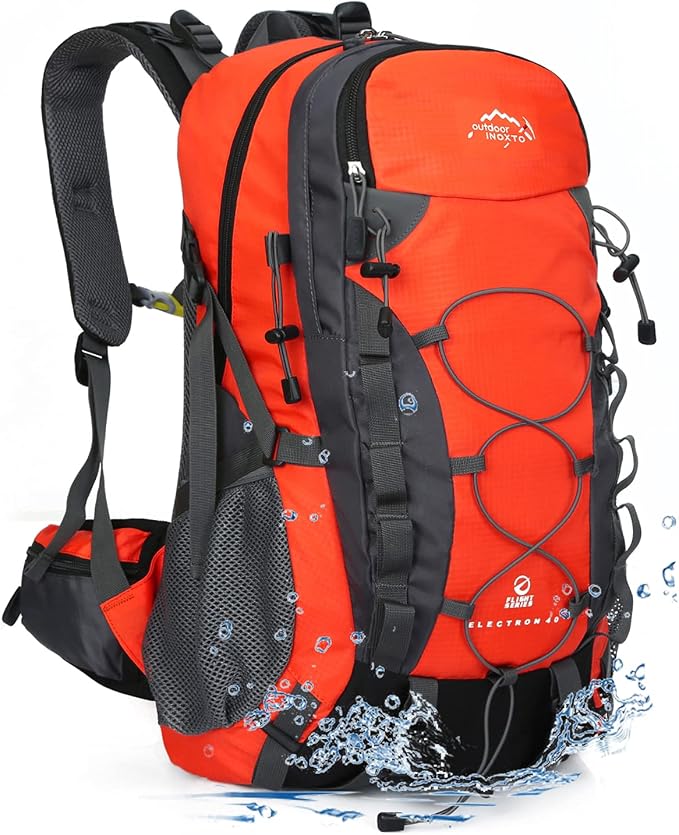 INOXTO lightweight Hiking Backpack 35L/40L Hiking Daypack by INOXTO