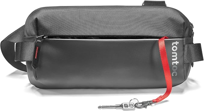 tomtoc Compact EDC Sling Bag, Minimalist Chest Shoulder Backpack Crossbody Bag by tomtoc