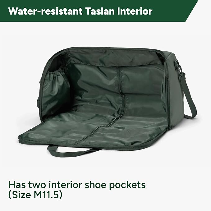 Halfday Convertible 2-in-1 Garment Duffel Weekender Bag 40L | Wrinkle-Free - Image 3