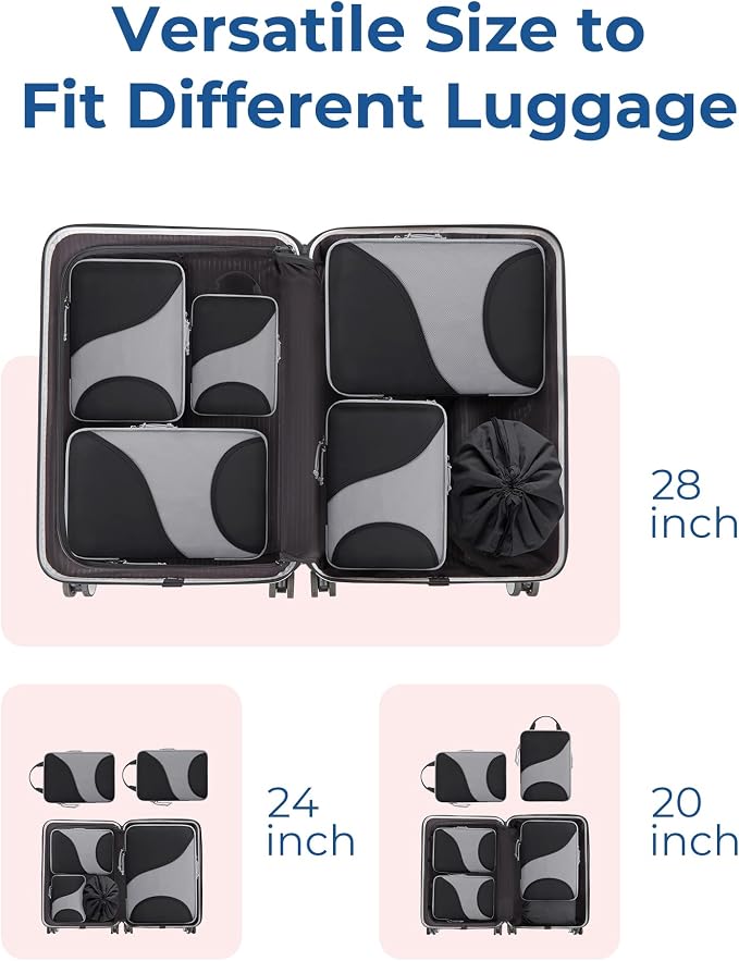 BAGSMART Compression Packing Cubes - Image 3
