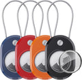 DDJ 4-Pack Luggage Tag Case for Apple Air Tracker Tag & Moto Tag by DDJ