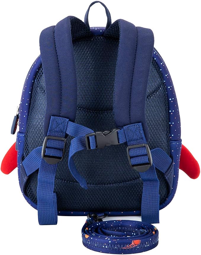 JiePai Toddler Rocket Backpack Leash Anti-lost Waterproof 3D Cartoon Kids - Image 3