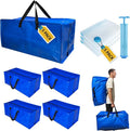 10 Pack Heavy Duty Extra Large Moving Bags by MattEasy