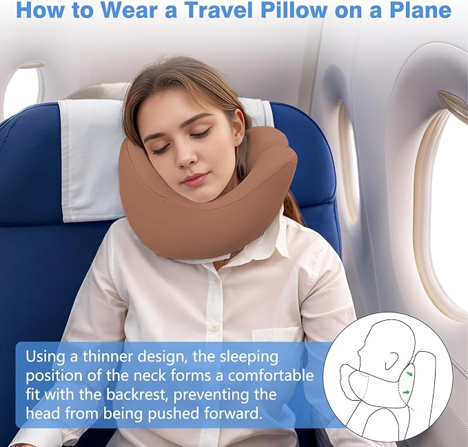 Travel Neck Pillow, Advanced Neck Support - Image 4