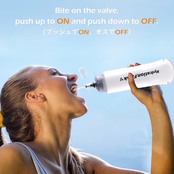 TRIWONDER TPU Collapsible Flask BPA-Free Soft Folding Water Bottles - Image 5
