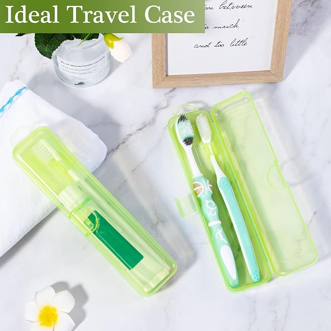 Toothbrush Case Holder 2 Pack, 7.87 x 1.85 x 1.18” - Image 9