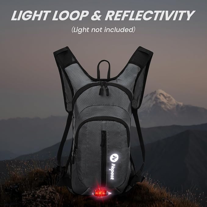 Nepest Hydration Pack Backpack for Women & Men, Lightweight Water Backpack - Image 4