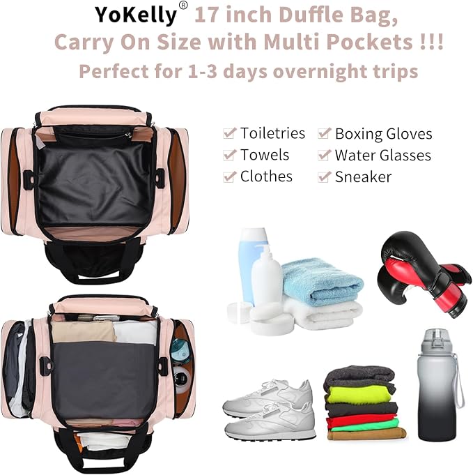 Small Gym Duffle Bag - Image 3