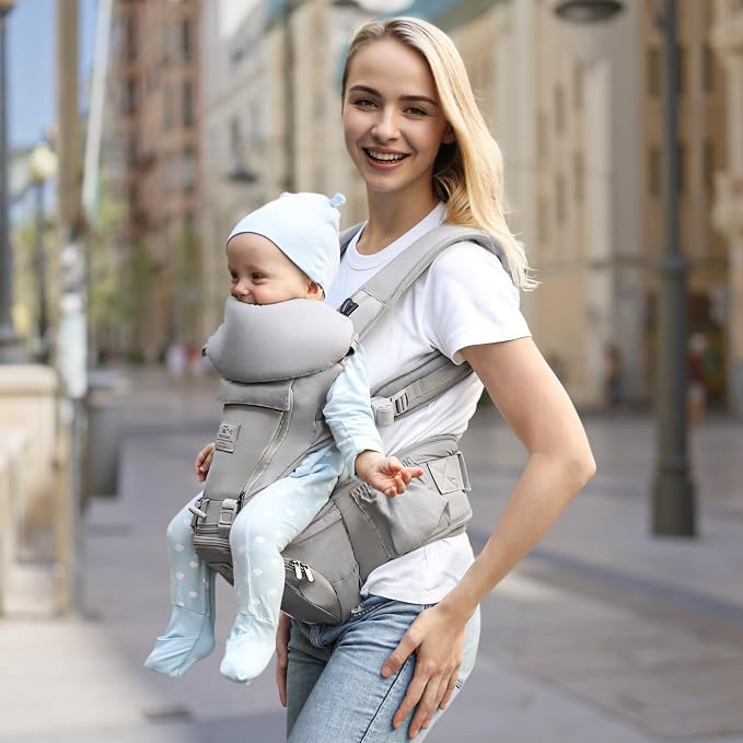 FRUITEAM Baby Carrier Newborn to Toddler- Safety - Image 9