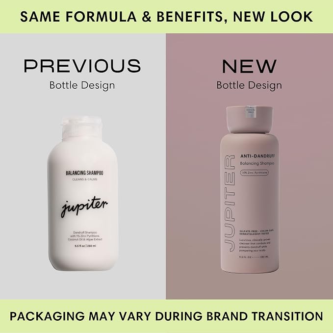Jupiter Anti-Dandruff Shampoo, Conditioner, & Serum Advanced Set, - Image 2