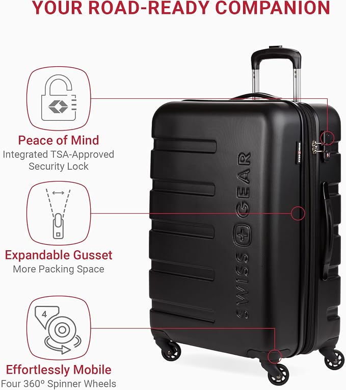 SwissGear 7366 Hardside Expandable Luggage - Image 3