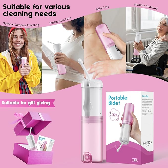 Peri Bottle for Postpartum Care-250ml Portable Bidet for Travel - Image 5