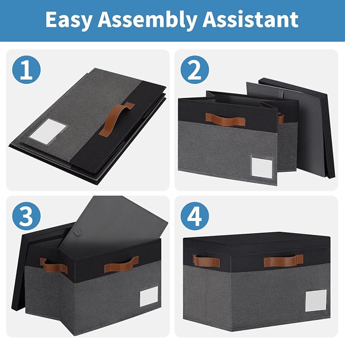 GhvyenntteS Fabric Storage Bins - Image 5