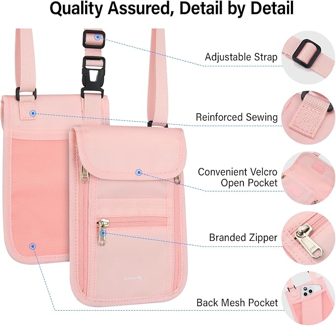 Hanke Passport Holder, Travel Wallet - Image 5