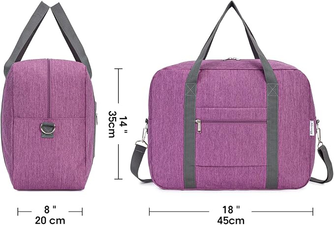 For Spirit Airlines Personal Item Bag 18x14x8 Foldable Travel Duffel Bag Tote - Image 4