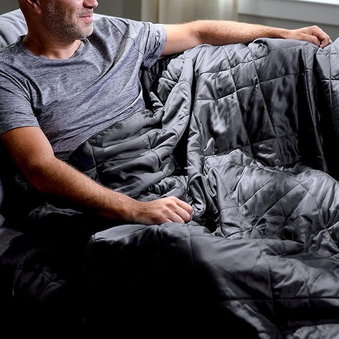 LUXOME Lightweight Blanket | 100% Rayon from Bamboo Fabric & Fill | Full/Queen - Image 2
