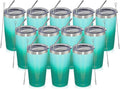 MEWAY 20oz Tumbler 12 Pack Double Wall Vacuum Insulated Travel Glitter Mug Bulk by MEWAY
