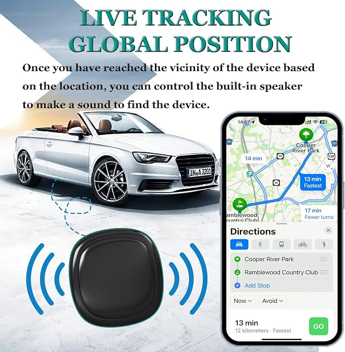 GPS Tracker for Vehicles, Mini Portable Magnetic Car GPS Tracking, Full Global - Image 6