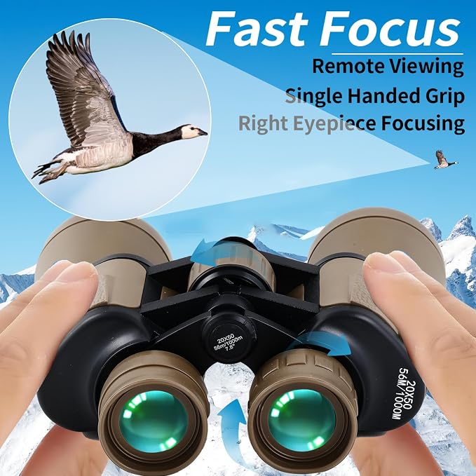PISEZ 20X50 Binoculars for Adults High Powered - Image 9