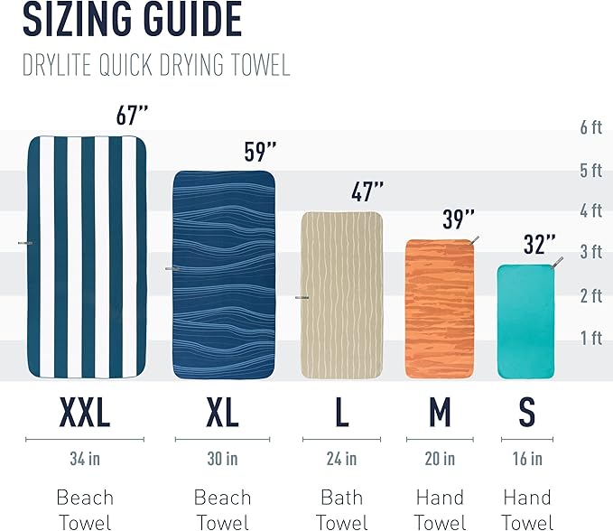 Sea to Summit Drylite Towel, Lightweight Camping and Travel Towel - Image 3