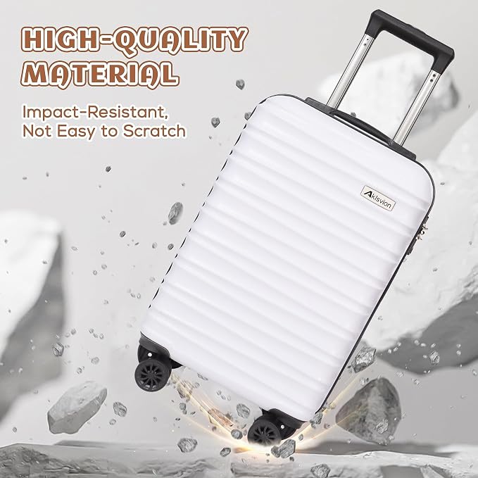 Carry on luggage 20 In suitcase - Image 5